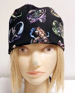 ATTACK ON TITAN ANIME BLACK MEDICAL NURSE SCRUB CAP (2 SIZE SELECTION) - Picture 1 of 6