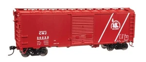Walthers Mainline HO 910-45204 Central New Jersey CNJ #20530 40' Welded Boxcar - Picture 1 of 1
