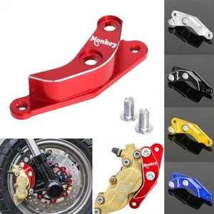 For HONDA MONKEY 125 CNC Front Brake Disc Support Bracket Fit Brembo P4 Caliper - Picture 1 of 19