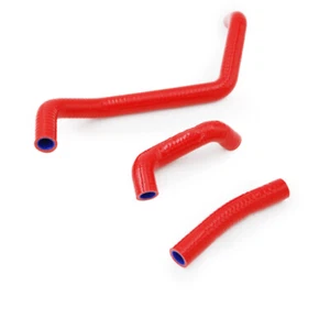 Red For Can-Am Bombardier DS650 DS 650 2000-2007 04 05 Radiator Silicone Hose - Imagen 1 de 8