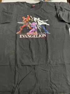 Vintage neon genesis evangelion shirt Fashion Victim Size 2XL Black - Picture 1 of 4