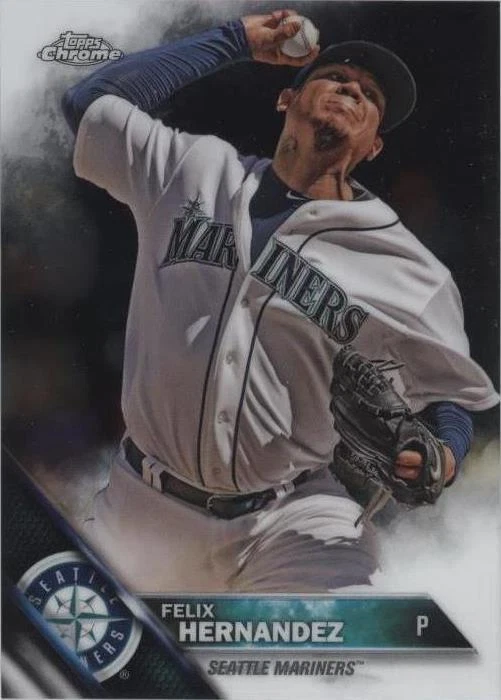 2016 Topps Chrome - Félix Hernández #192