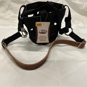 Weaver Leather 65-2345 Horse Grazing Muzzle w/ Crown Medium Average Black Brown - Picture 1 of 10