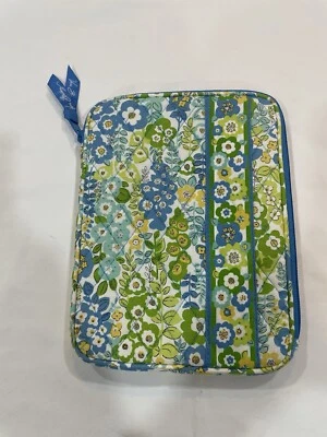 Funda para Tablet VERA BRADLEY Funda Acolchada iPad Estuche para Lector Electrónico Azul/Verde Floral Foto 1 de 4