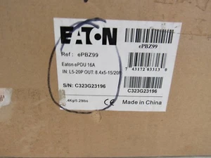 Eaton ePBZ99 1920W 12 5-20R Outlet Rackmount Power Distribution Unit 41-5 - Picture 1 of 3