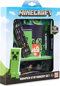 Minecraft Stationery Set, Back to School Supplies, Notebook & Pencil Case Set... - Picture 1 of 12