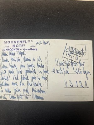 DR Feldpost 2. WK Bild Postkarte - Bezau 13.05.1943 - A90 - Bild 1 von 3