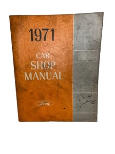 Original 1971 - Ford Pinto Car Shop Manual (Original Shop Manual) - Picture 1 of 6