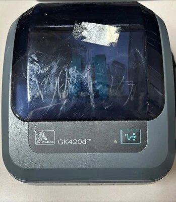 Zebra GK420D Thermal Label Printer - Image 1 of 4