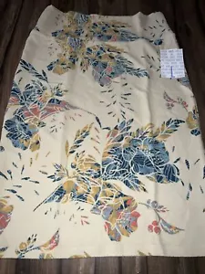 Falda Lápiz LULAROE CASSIE 14/16 Grande 12/14 Beige Azul Oro Floral Tropic L - Imagen 1 de 12