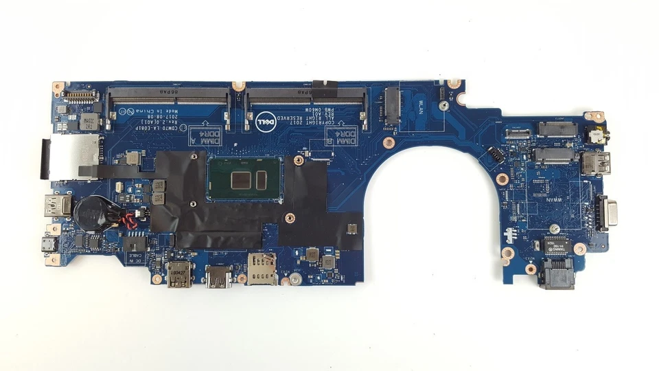 Dell Latitude 5480 Intel Core i5-6300U 2.4GHz Laptop Motherboard RH40R LA-E081P - Image 1 of 3