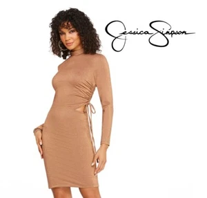 New Jessica Simpson Etta Dress Aztec Stretchy Bodycon Pencil NWT size S - Picture 1 of 13