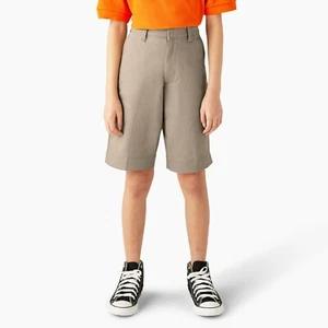 Dickies Girl's Classic Fit Bermuda Shorts Desert Sand Size 7 [KR5514DS] - Picture 1 of 4