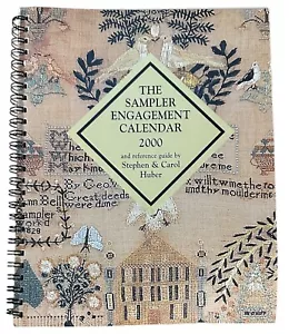 The Sampler Engagement Calendar 2000 & Reference Guide Spiral Binding Book Huber - Imagen 1 de 6