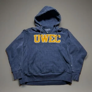VTG Champion Reverse Weave UWEC University Wisconsin Eau Claire Thrashed Medium - Picture 1 of 11