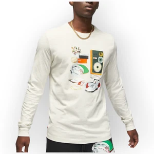 NIKE Air Jordan Artist Series x Jacob Rochester Long Sleeve Tee Mens Size Medium - Picture 1 of 4