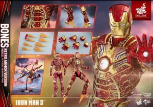 Hot Toys - Iron Man - Bones (Retro Armor) MMS412 BRAND NEW!!! - Picture 1 of 2