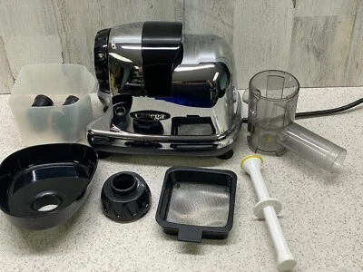 Omega J8008 Nutrition Slow Speed Masticating Juicer Pre Owned not Complete - Image 1 of 4