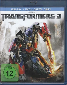 Transformers 3 Dark of the Moon Blu-ray und Video DVD Film Deutsch 2011 - Imagen 1 de 2