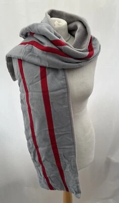 Bufanda forrada de lana gris Lester Bowden para hombre talla única Foto 1 de 4