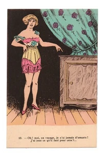 Humor Grivois CPA mit System .10. ... ich habe immer was ich brauche .... Karotten - Bild 1 von 2