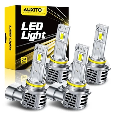 AUXITO 9005 9006 LED Headlamps Bulbs for High Low Beam COMBO 66000LM WHITE 6500K - Image 1 of 4