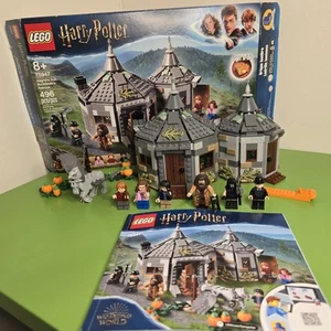 LEGO Harry Potter: Hagrid's Hut: Buckbeak's Rescue (75947) Complete W/ Inst.&Box - Picture 1 of 14