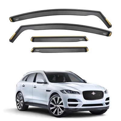 ISPEED Wind Deflectors for Jaguar F-Pace 2016-2025 5-Door SUV 4pc Set Visors - Image 1 of 4