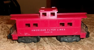 S gauge #24610 american flyer caboose in good shape used - Picture 1 of 6