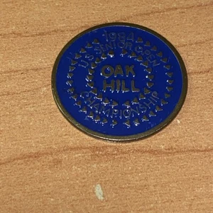 1984 U.S. Senior Open Championship 1" Coin Golf Marker - Oak Hill Country Club - Picture 1 of 2