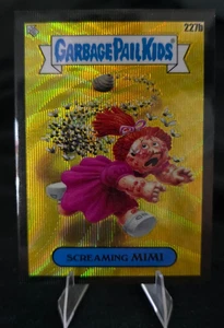 2023 GPK Chrome Series 6 Screaming Mimi #227b Gold Refractor /99 GarbagePailKids - Picture 1 of 2