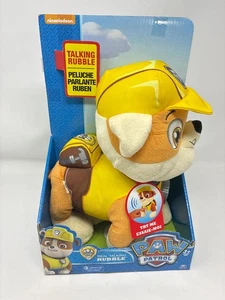 Necesita Baterías Nuevas - Paw Patrol, Peluche Real Talking Rubble - Imagen 1 de 4
