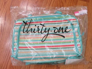 NUOVO Thirty One Perfect Party Set Borsa Isolata Fredda/Calda Casseruola Striscia Soleggiata - Foto 1 di 7