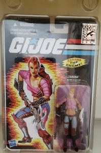 Hasbro GI Joe 25th Anniversary Zarana SDCC Rosa Esclusiva Figurina MOC 2011 - Foto 1 di 4