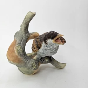 Vintage Burgues "Gelbschnabelkuckuck" Porzellan Vogel Figur - Limited Edition - Bild 1 von 12