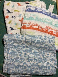 3 Disney Baby Aden + Anais Winnie The Pooh Swaddle Blanket Muslin Classic Lot - Picture 1 of 3