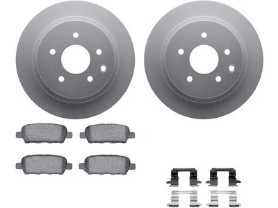 Kit de pastillas de freno y rotor para Nissan LEAF 2011-2025 fricción dinámica 75361NDNJ Foto 1 de 2