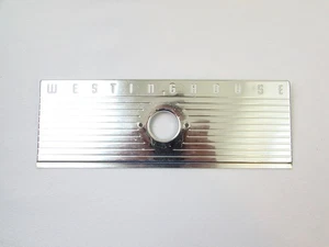 Vintage Westinghouse Roaster Chromed Face Plate For Model RO-91 - Picture 1 of 2