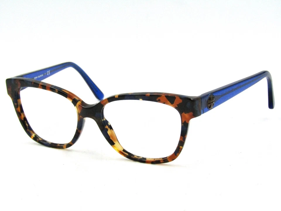 Tory Burch TY2079 Eyeglasses Frame, 1683 Blue Flake Tortoise, 51-16-135 #102 - Image 1 of 4