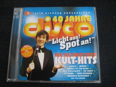 2 CD  Ilja Richter  40 Jahre Disco  Die Ultimativen Kult-Hits  Neuwertig  40 Tr. - Bild 1 von 4