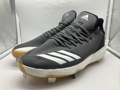 Mens Adidas Icon Bounce GREY SPG 753001 Baseball/Softball Cleats Size 9.5 - Image 1 of 4