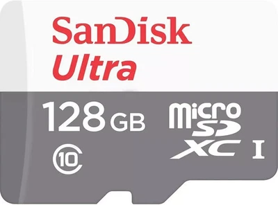 SanDisk Ultra Micro SD Card 128GB 256GB Memory Card Size: 128GB Card No Adapter - Image 1 of 2