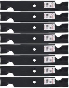 8 Rotary® 6790 Mower Blades for Dixie Chopper® 113579 Toro® Bunton® 32" 50" Deck - Picture 1 of 7