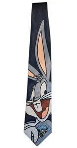 Corbata de cuello 1997 Bugs Bunny Stamp Collection Looney Tunes Warner Brothers USPS  - Imagen 1 de 5