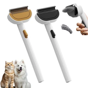 Pettine rastrello per animali domestici spazzola per capelli aggrovigliata toelettatura districante annodatura pettine、 - Foto 1 di 19