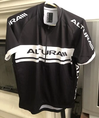 Camiseta de ciclismo Altura para hombre grande de Estados Unidos negra blanca Foto 1 de 4