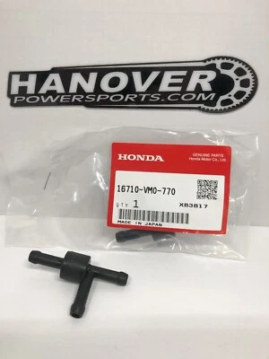 HONDA FUEL CHECK VALVE (3 WAY) 1977 - 1984 FL250 GENUINE OEM 16710-VM0-770 - Image 1 of 3