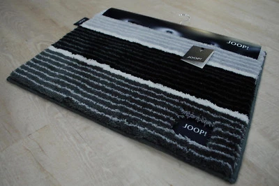 JOOP! Badematte Badteppich 286 Lines 69 Anthrazit 50x60 cm - Bild 1 von 4