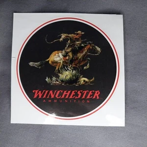 Winchester Ammunition 4 1/4" Vinyl Round Decal Sticker - Picture 1 of 1
