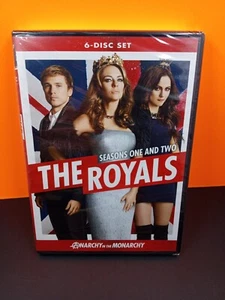 The Royals: Season 1 & 2 (DVD) Elizabeth Hurley William Moseley New Sealed NIP - Bild 1 von 6